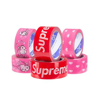 爱心粉色创意警示胶带