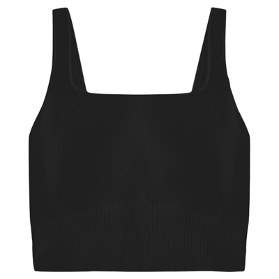 STELLAM女装ROSEMARY 平纹针织上衣背心修身显瘦时髦短款