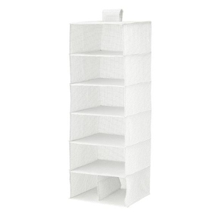 IKEA宜家斯图克7格储物件白色灰色收纳挂袋袋挂墙收纳国内代购