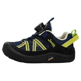 jeep儿童运动鞋男童鞋子夏季透气网面2026新款户外男孩薄款阿甘鞋