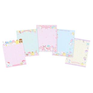 高颜值卡通便签手帐贺卡便签本日式信封信纸套装可爱学生书写信筏