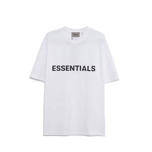 new arrival fog essentials美潮高街字母印花宽松纯棉短袖T恤夏