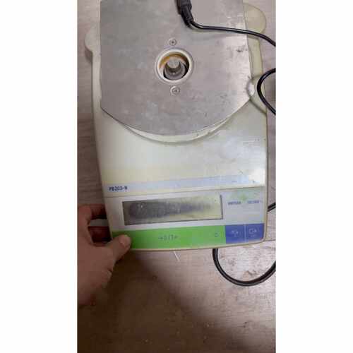 梅特勒pb203千分之一电子天平精度0.001的实物背光老化