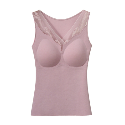 秋冬季女无袖蓄热保暖内衣