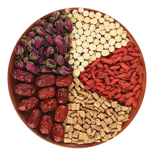 国强 元气饮 枸杞红枣黄芪党参玫瑰花中药饮片养生茶 独立小袋装