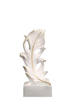 小众羽毛轻奢高档现代电视柜玄关办公室装饰品摆件家居饰品礼物