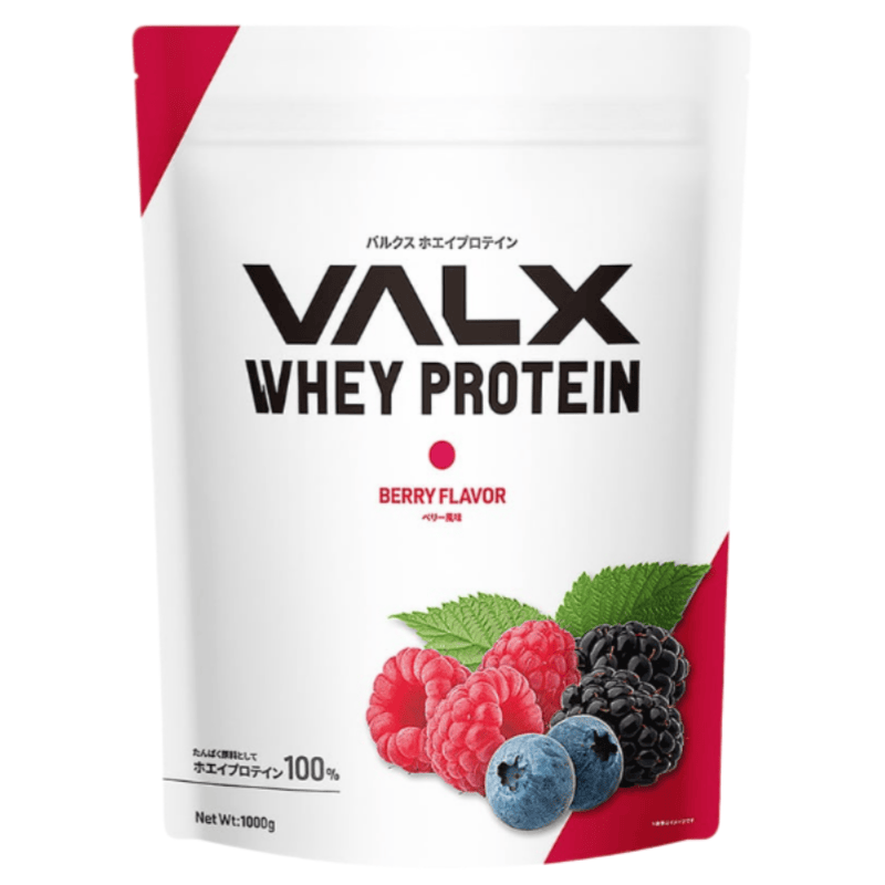 日本代购VALX优质乳清蛋白质粉运动健身营养补剂易溶解吸收1kg/袋