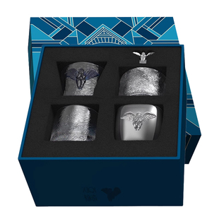 稀奇艺术《挚友系列》威士忌洋酒水玻璃杯子装饰摆件生日纪念礼物