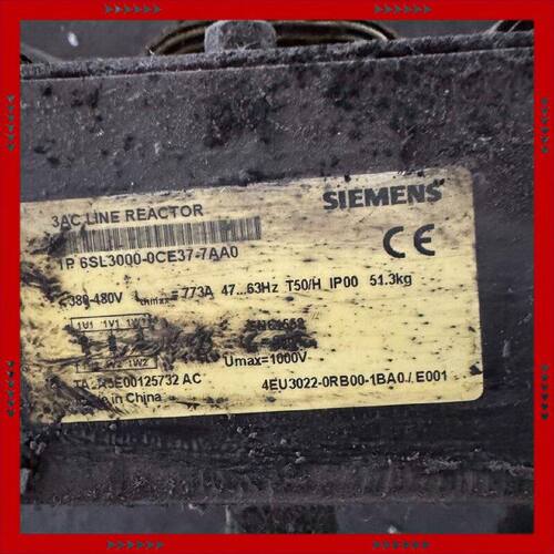 【问价】电抗器6SL3000-0CE37-7AA0 功