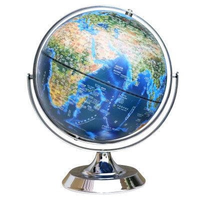 funglobe地球仪充电款式浮雕工艺