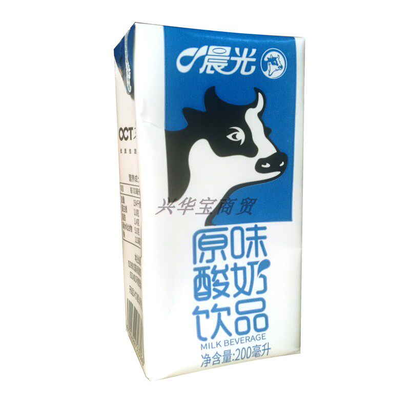 晨光早餐原味酸奶饮品整箱全脂奶