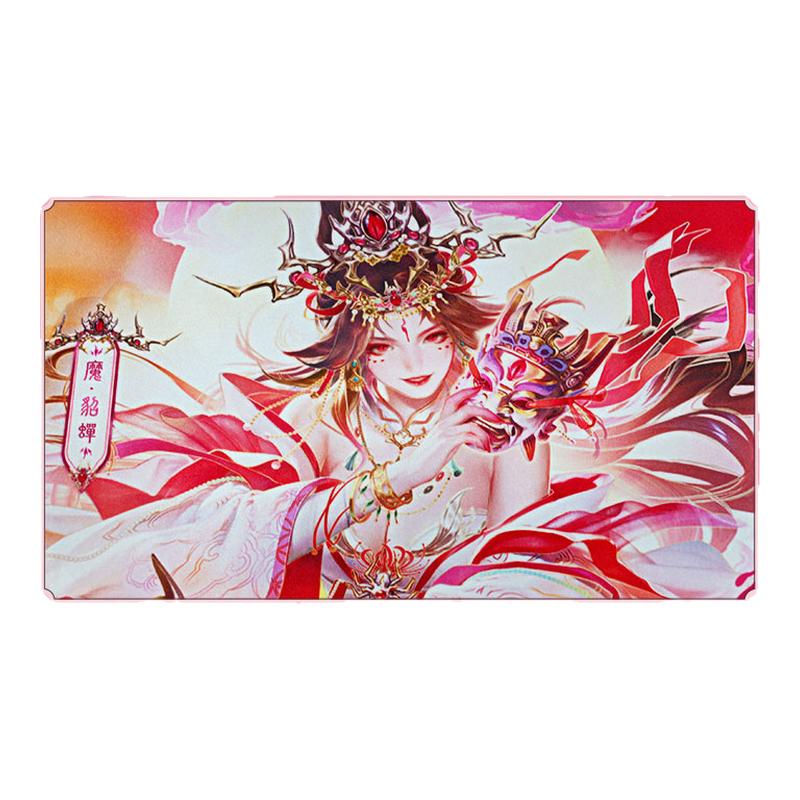 三国杀OL貂蝉武将鼠标垫 一将成名 40*70cm 高清 工艺 超大加厚