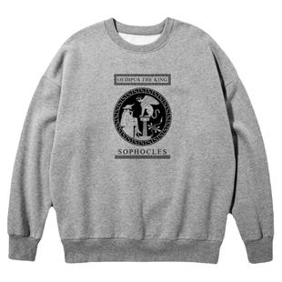 古希腊戏剧/美狄亚俄狄浦斯王酒神的伴侣/凡物制原创男女落肩卫衣