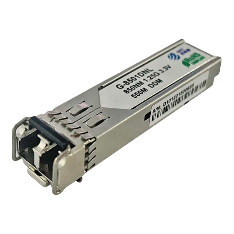 光润通 G-8501DNL SFP千兆多模850nm 550m 双纤LC 交换机光纤模块
