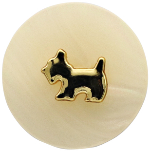 可爱小狗金属树脂纽扣外套毛呢针织衫纽扣西服棒球服夹克扣子配件