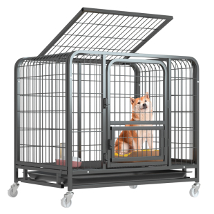 狗笼子中型小型犬大型犬室内室外狗窝带厕所柯基柴犬专用宠物围栏