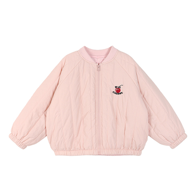 小O宝Okids童装女宝宝棉服时髦