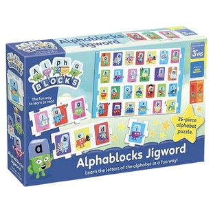 美国Alphablocks 数字积木益智玩具儿童英语早教启蒙幼儿园教具