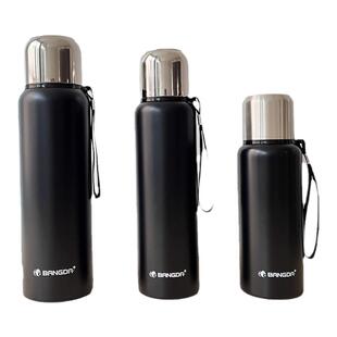 邦达BDZ85-C60锐意全钢子弹头男女泡茶杯儿童学生316不锈钢保温杯