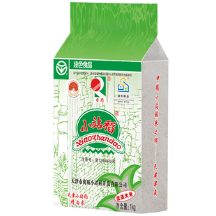 天津小站稻真空包装大米1kg一级粳米袋装2斤家庭装绿色食品认证