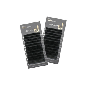 美捷店韩系jovisa风吹动双尖暴浓扁型睫毛黑软舒适嫁接种假睫毛