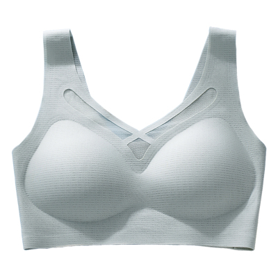 薄款透气乳胶运动防震背心款内衣