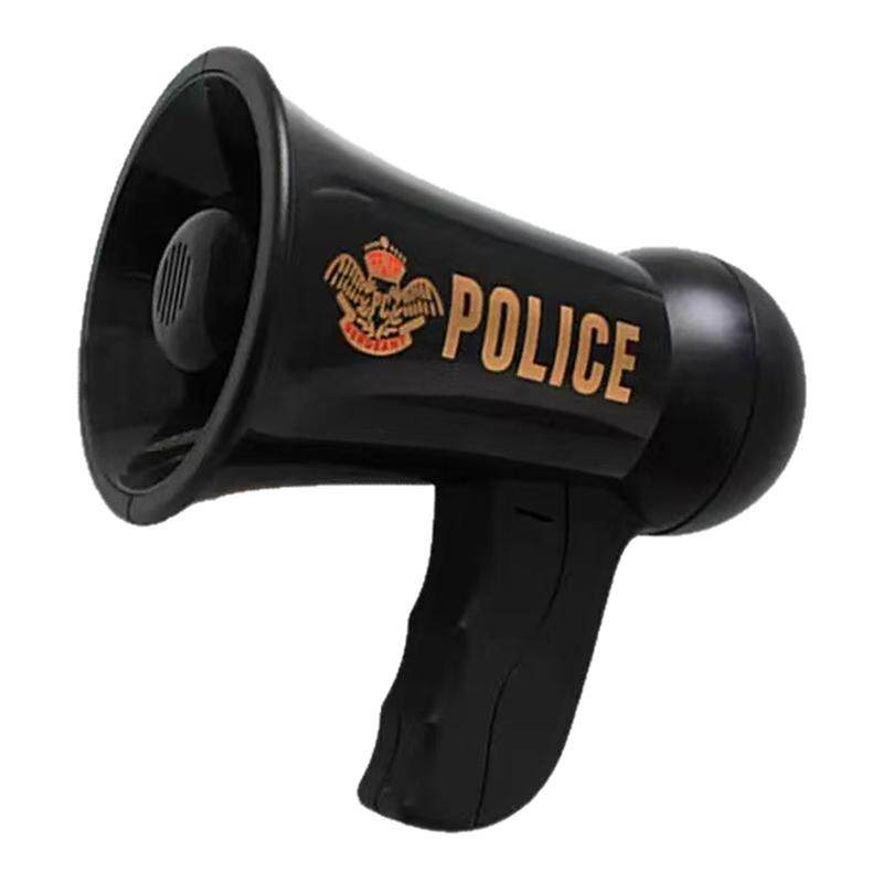 儿童仿真过家家角色扮演警察消防旷音录音喇叭带音效警察喊话器