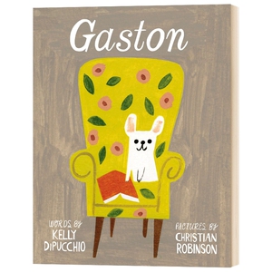 狗狗加斯顿 英文原版绘本 Gaston 精装Christian Robinson 自身闪光点 儿童英语故事书 英文版进口原版书籍
