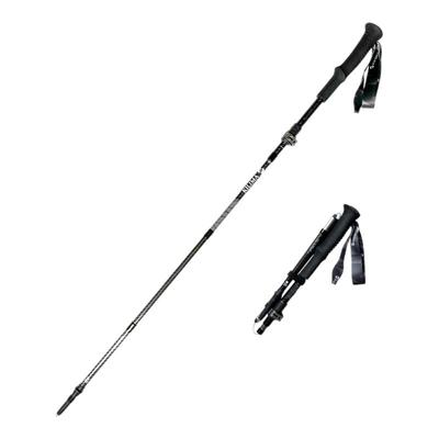 乞力马弹簧避震碳纤维折叠登山