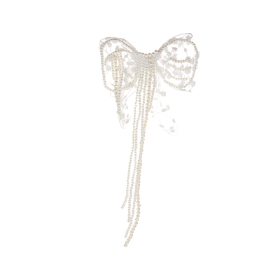 新款唯美发夹配饰日常蕾丝蝴蝶结