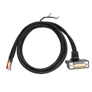 DB15弯头控制连接线一出二对双端子线