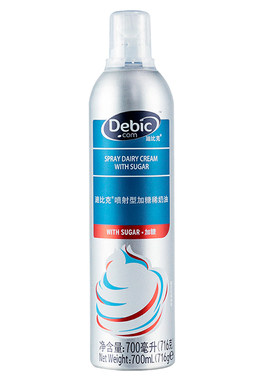 迪比克喷射奶油即食蛋糕裱花烘焙