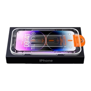 适用苹果13钢化膜15无尘仓防窥iphone14promax手机膜1112pro舱x贴膜xr全屏xs防偷窥max防尘pm康宁por防指纹
