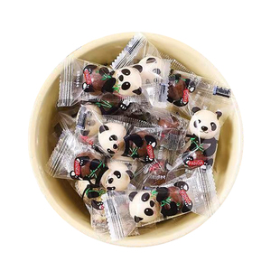 熊猫麦丽素巧克力夹心豆儿童休闲网红零食年货食品喜糖伴手礼糖果