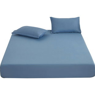 结实寿命长加厚席梦思厚床垫专用单件纯色纯棉全棉床笠保护套罩子