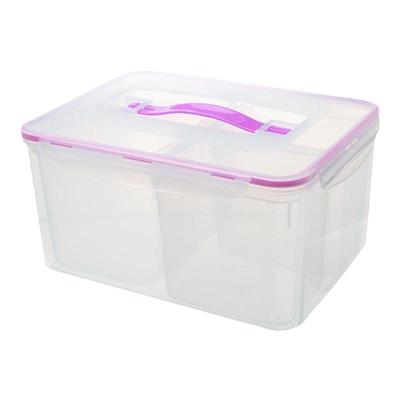 杂粮分格收纳盒防潮密封多格米桶