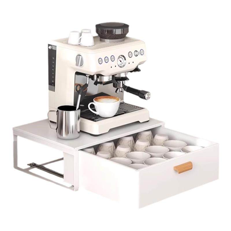 咖啡机摆放台胶囊抽屉收纳盒