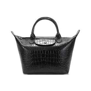 【自营】Longchamp珑骧 女士牛皮短柄手提包饺子包小号 1512 HVC