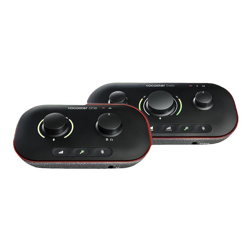 Focusrite福克斯特声卡Vocaster系列USB外置声卡播盒录音编曲套装