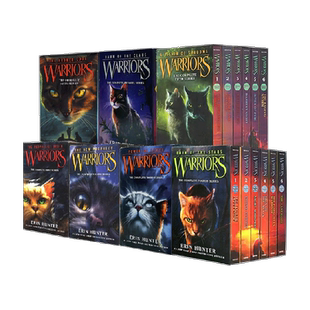 猫武士 warriors 猫武士英文原版 猫武士全套正版 warriors猫武士