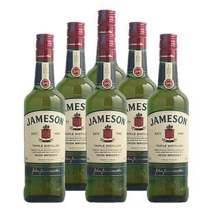 Jameson 尊美醇爱尔兰威士忌进口洋酒占美神 500ml 6瓶一瓶一码