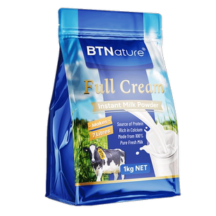 袋装牛奶粉脱脂全脂学生成人儿童贝特恩蓝一号进口正品官方旗舰店