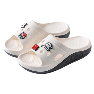 大嘴猴凉拖鞋女夏季爆款厚底踩屎感情侣居家凉鞋浴室可外穿凉拖男