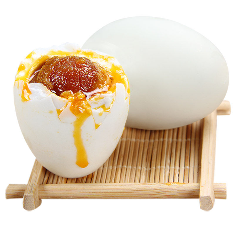 云邮高邮咸鸭蛋咸蛋80g*20只装红心麻鸭蛋 家庭装熟包邮高邮特产