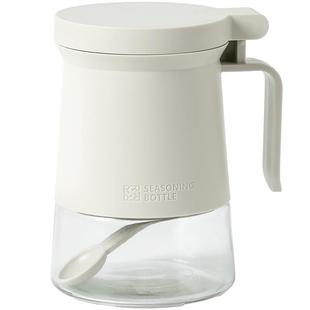 卡罗特油壶盐罐自动开合防漏油罐厨房酱油醋调料瓶罐家用套装盐罐