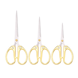 复古小剪刀家用办公手工剪刀不锈钢剪子学生剪线头剪刀十字绣剪刀全金属合金剪刀精美剪纸刀办公用裁缝手工刀