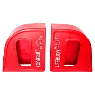 船用玻璃钢救生圈释放架子船用不锈钢救生圈存放箱快速释放器装置