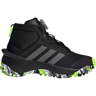 Adidas/阿迪达斯正品耐磨运动新款儿童时尚旋转按钮休闲鞋IF9259