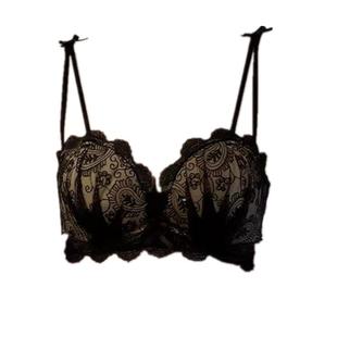 内衣女专柜小胸聚拢套装女生胸罩内裤一套性感文胸无钢圈