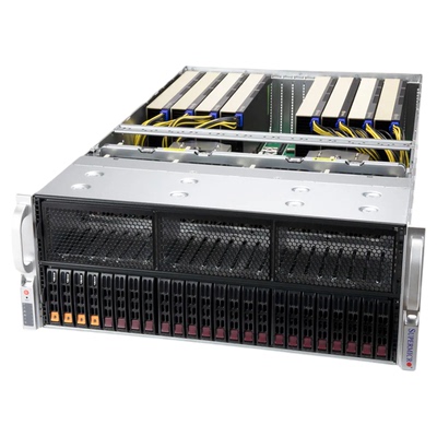 超微AS4124GS-TNR 8卡A100GPU deepseek大模型算力ai服务器工作站